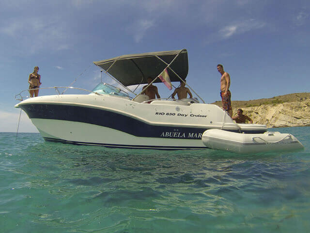 Day cruiser en barco El Campello